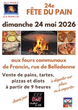 24e Fête du Pain_Francin_Porte-de-Savoie - Association "Aux FOURS et à FRANCIN"