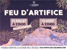 Feu d'artifice_Les Carroz-d'Arâches
