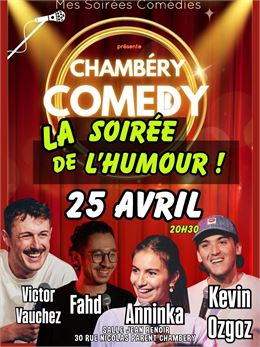Chambéry, comédie la soirée de l’humour - Chambéry Comedy festival
