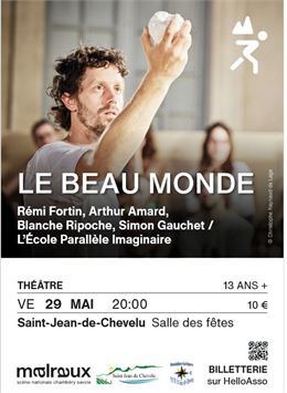 Théâtre - Savoie Nomade : Le Beau Monde_Saint-Jean-de-Chevelu