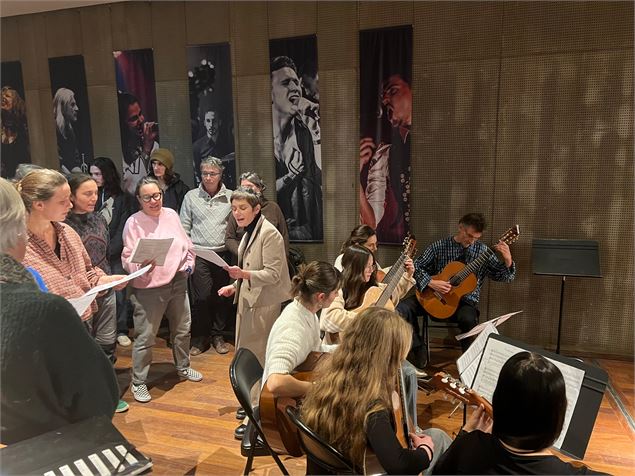 Concert des élèves de la classe de chant au Bruit qui Court - Le bruit qui court