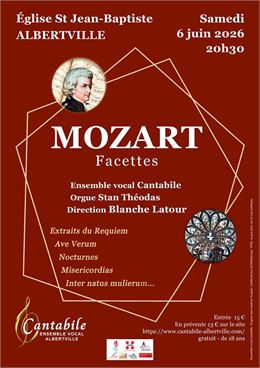 Concert : Facettes – Un voyage musical avec Mozart_Albertville