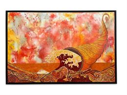 L'infini des vagues, peinture de Maryvonne Zoeler - Maryvonne Zoeller