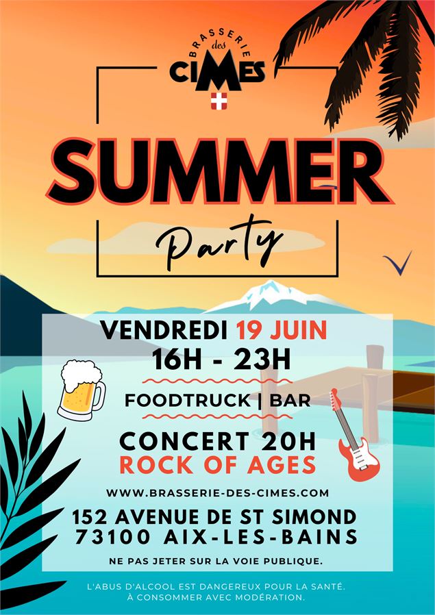 Summer Party Brasserie des Cimes - Brasserie des Cimes