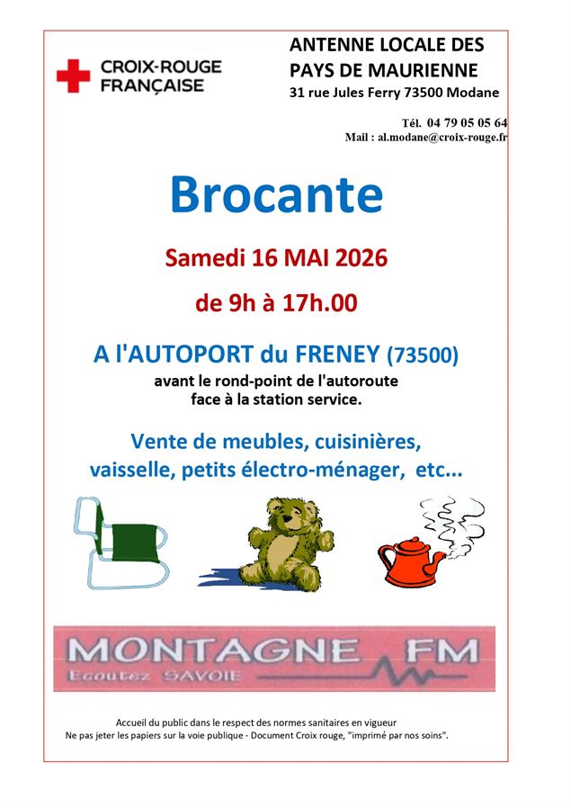 Brocante de la Croix Rouge_Freney
