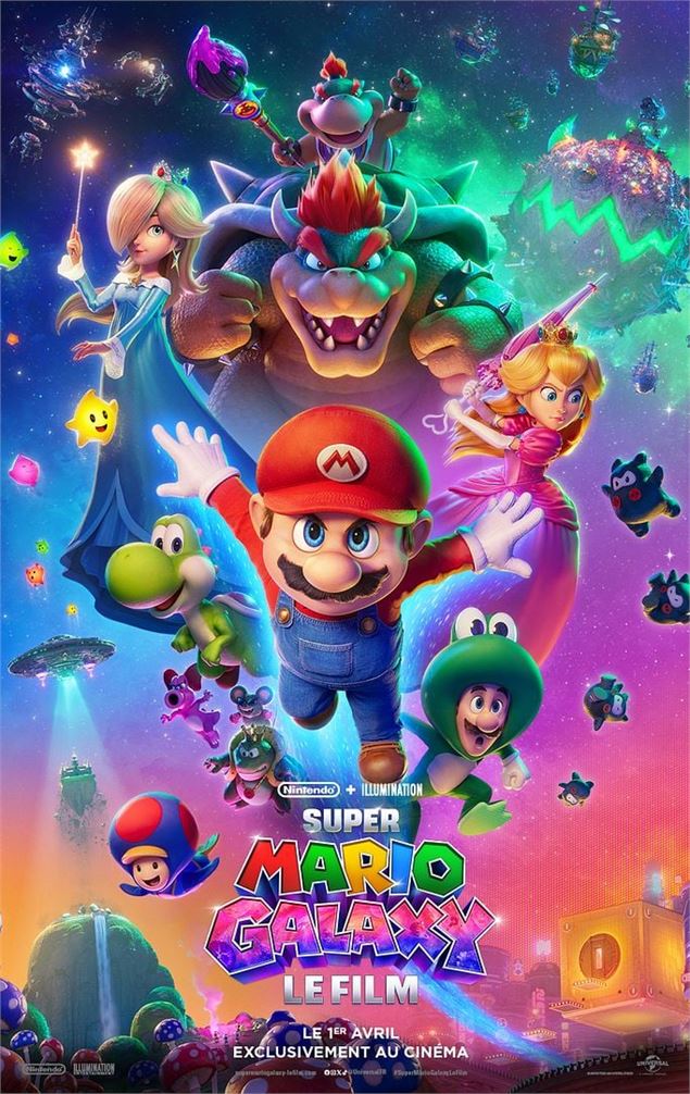 CINEMA : Super Mario Galaxy - Allociné