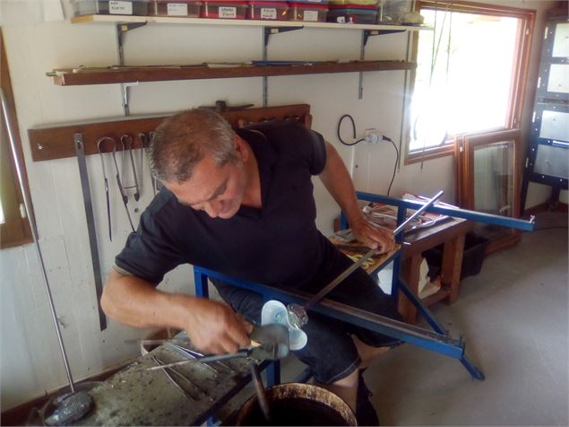 Démonstration de Soufflage de Verre - kimbert