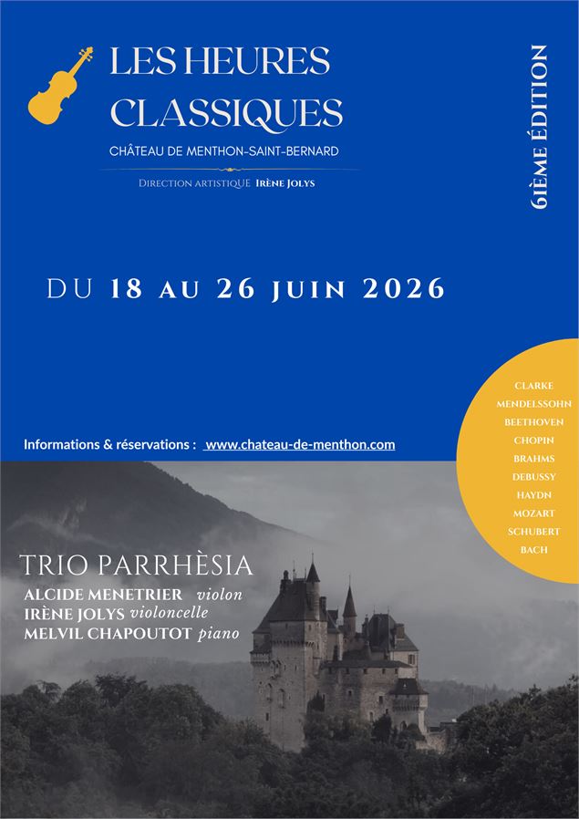 Les Heures classiques de Menthon_Menthon-Saint-Bernard - Château de Menthon-Saint-Bernard