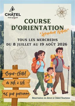 Course d'orientation "grandeur nature"_Châtel - Châtel Tourisme