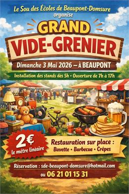 Vide-greniers_Beaupont - SDE Beaupont Domsure