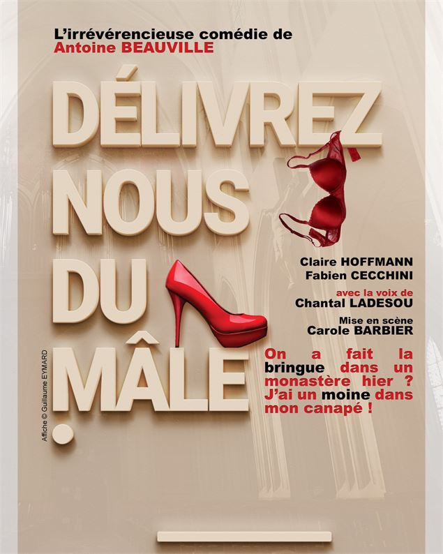 Théâtre : Délirez nous du mâle_Annecy