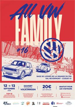 Affiche Meetin Volkwasgen - ©All VW Family