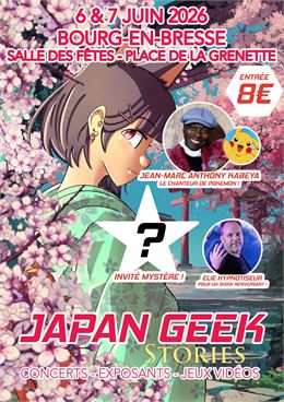 Affiche Japan Geek Stories_Bourg-en-Bresse - ©Japan Geek Stories