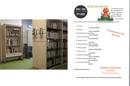 Club de lecture_Thônes - Bibliothèque Multimédia