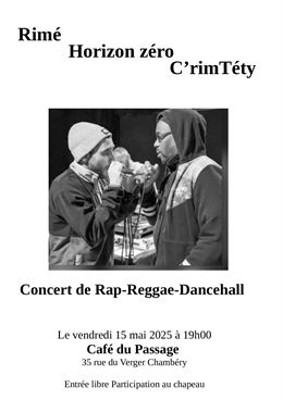 Concert Rap Reggae Dance-hall - Rimé MC