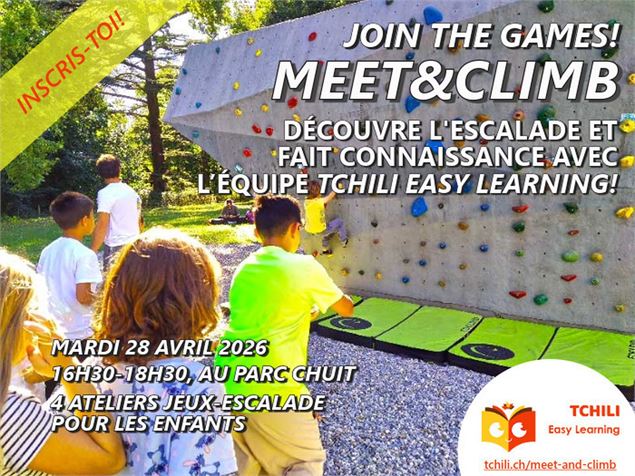 Meet&Climb - Découverte de l’escalade en blocs - ©KB, Tchili Easy Learning