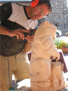 Sculpture sur bois_Morzine