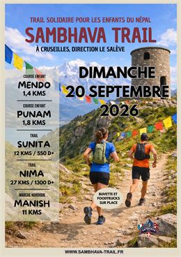 Affiche 2026 - Sambhava Trail