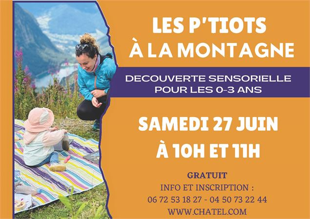 Animation les P'tiots à la montagne - Service Culture & Patrimoine