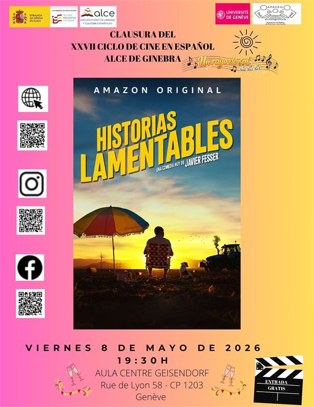 Projection du film Historias lamentables - DR