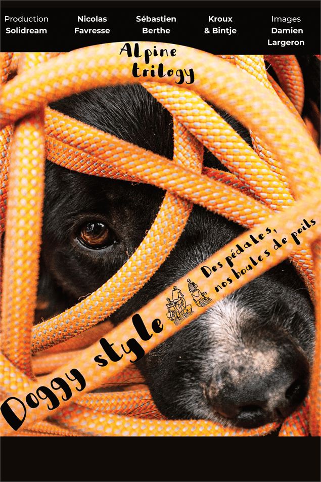 Affiche du film - Alpine Trilogy - doggystyle_Saint-Gervais-les-Bains - Damien Largeron