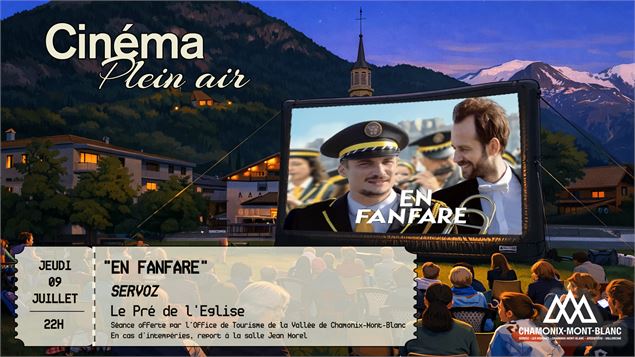 Ciné plein air « En fanfare »_Argentière