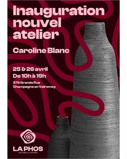Inauguration nouvel atelier - Caroline Blanc