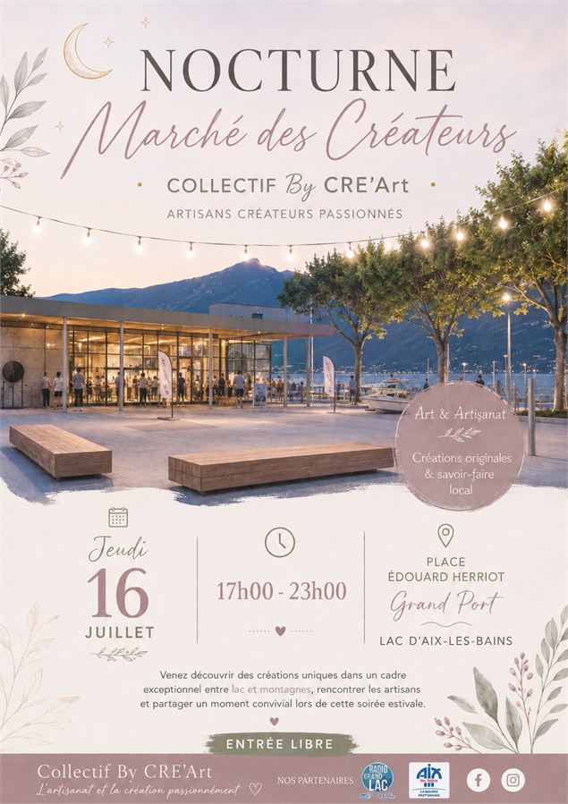 Marché Nocturne By Cre'Art_Aix-les-Bains - Marché Nocturne By Cre'Art_Aix-les-Bains