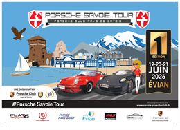 Porsche Savoie Tour_Évian-les-Bains - Porsche Club Pays de Savoie