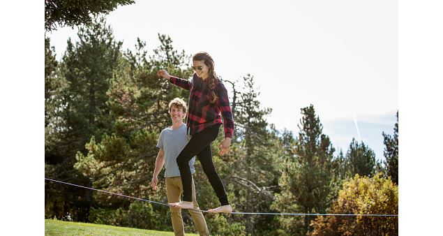 slackline morzine - office de tourisme