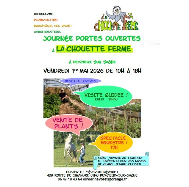 Portes ouvertes à la chouette ferme_Peyzieux-sur-Saône