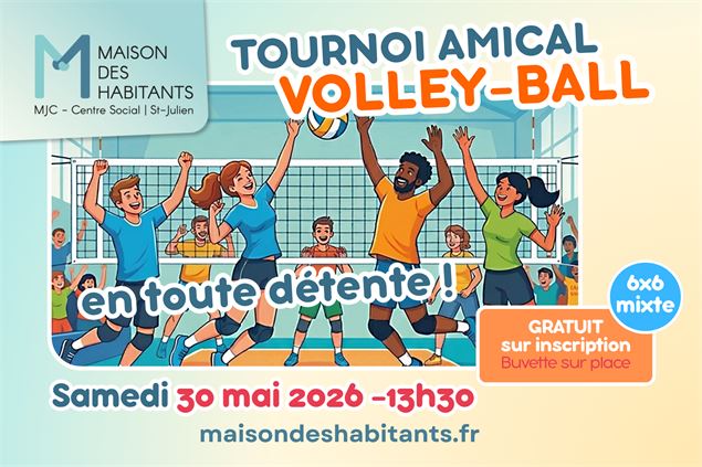 Tournoi volley - Maison des habitants