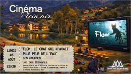 Ciné plein air « Flow, le chat qui n’avait plus peur de l’eau »_Les Houches