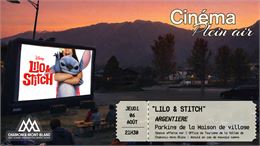 Ciné plein air « Lilo et Stitch »_Argentière
