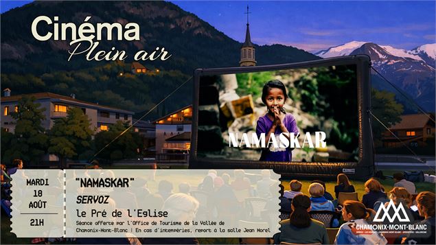 Ciné plein air « Namaskar »_Servoz