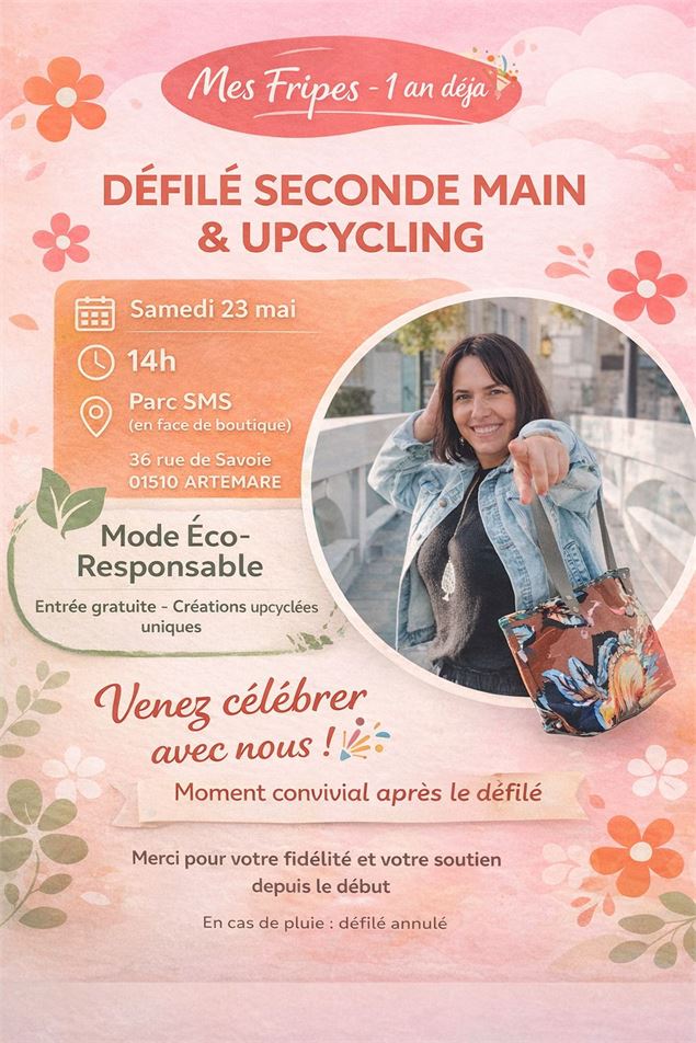 Défilé seconde main et upcycling_Artemare - Mes Fripes