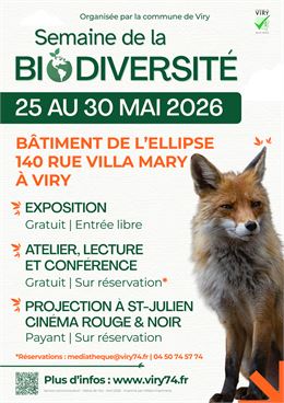 SEMAINE DE LA BIODIVERSITÉ - ©Freepik (renard)