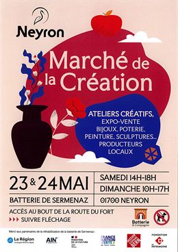 Marché de la Création - Mairie Neyron