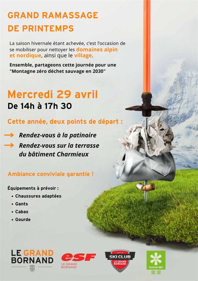 Grand ramassage de printemps_Le Grand-Bornand