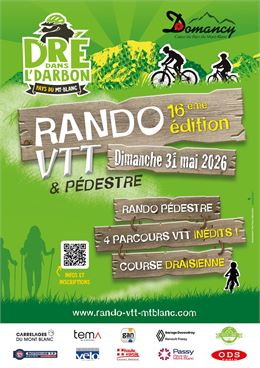 Affiche de la 16ème édition - Dré dans l'darbon