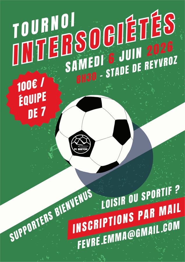 Tournoi de Foot Inter sociétés_Reyvroz - FC Brevon