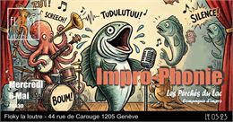 Spectacle d'improvisation des Perchés du Lac : Impro-Phonie: les Perchés montent le Son ! - DR