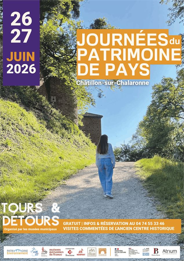 Affiche Journée du Patrimoine du Pays 2026 - @JournéesPatrimoineduPays2026