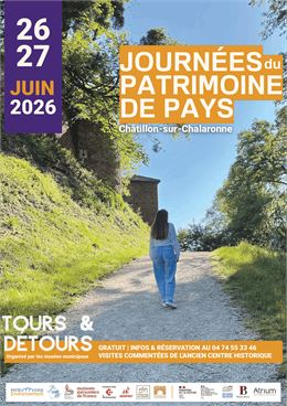 Affiche Journée du Patrimoine du Pays 2026 - @JournéesPatrimoineduPays2026