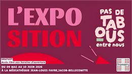 « Pas de tabou entre nous » : une exposition sur les menstruations à la médiathèque - Médiathèque Je