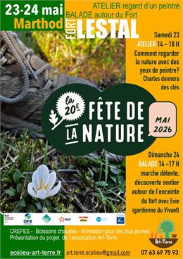Fête de la Nature 2026 : "Des clés pour contempler la Nature"_Marthod