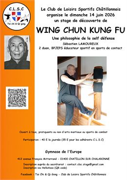 Win Chun Kung Fu_Châtillon-sur-Chalaronne - CSLC
