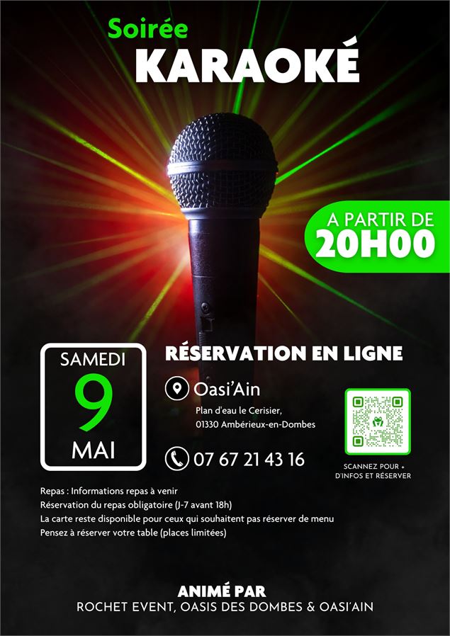 Soirée Karaoké_Ambérieux-en-Dombes