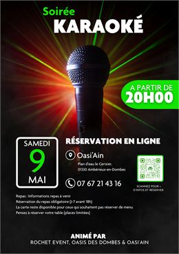 Soirée Karaoké_Ambérieux-en-Dombes