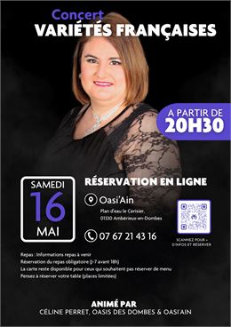 Concert Variétés Françaises